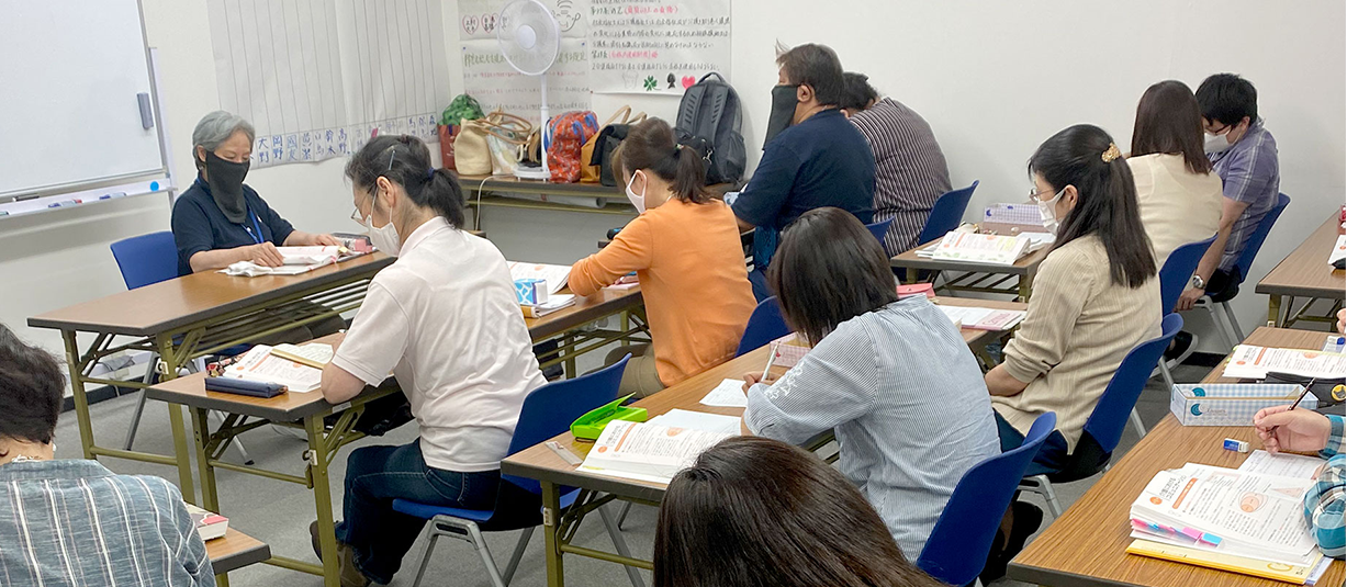 千葉介護福祉カレッジの授業風景
